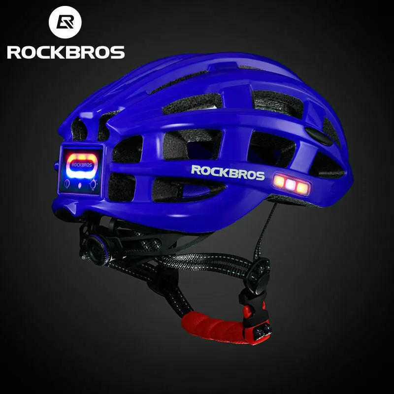 ROCKBROS Bicycle Ultralight Helmet with Light