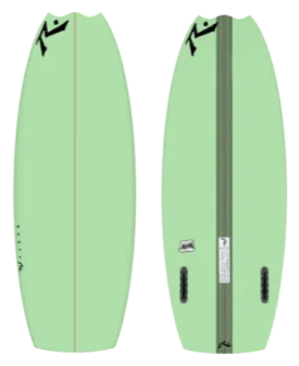 Snaggle Tooth 2.0 4'2" x 19.0 X 1.73 - 18.00L, Squash, 2x  Futures Fin Boxes, EPS - ID:926299