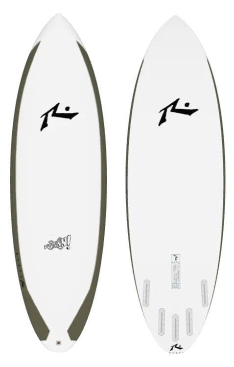So Fun 5'10" x 20.5 X 2.55 - 35.00L, Round, 5x  Futures Fin Boxes, EPS Carbon Rails - ID:926204