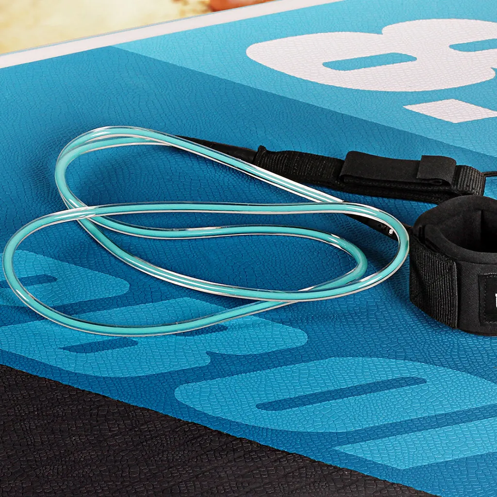 Straight Surfboard Leash with Waterproof Pouch