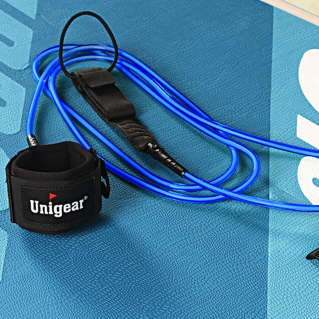 Straight Surfboard Leash with Waterproof Pouch