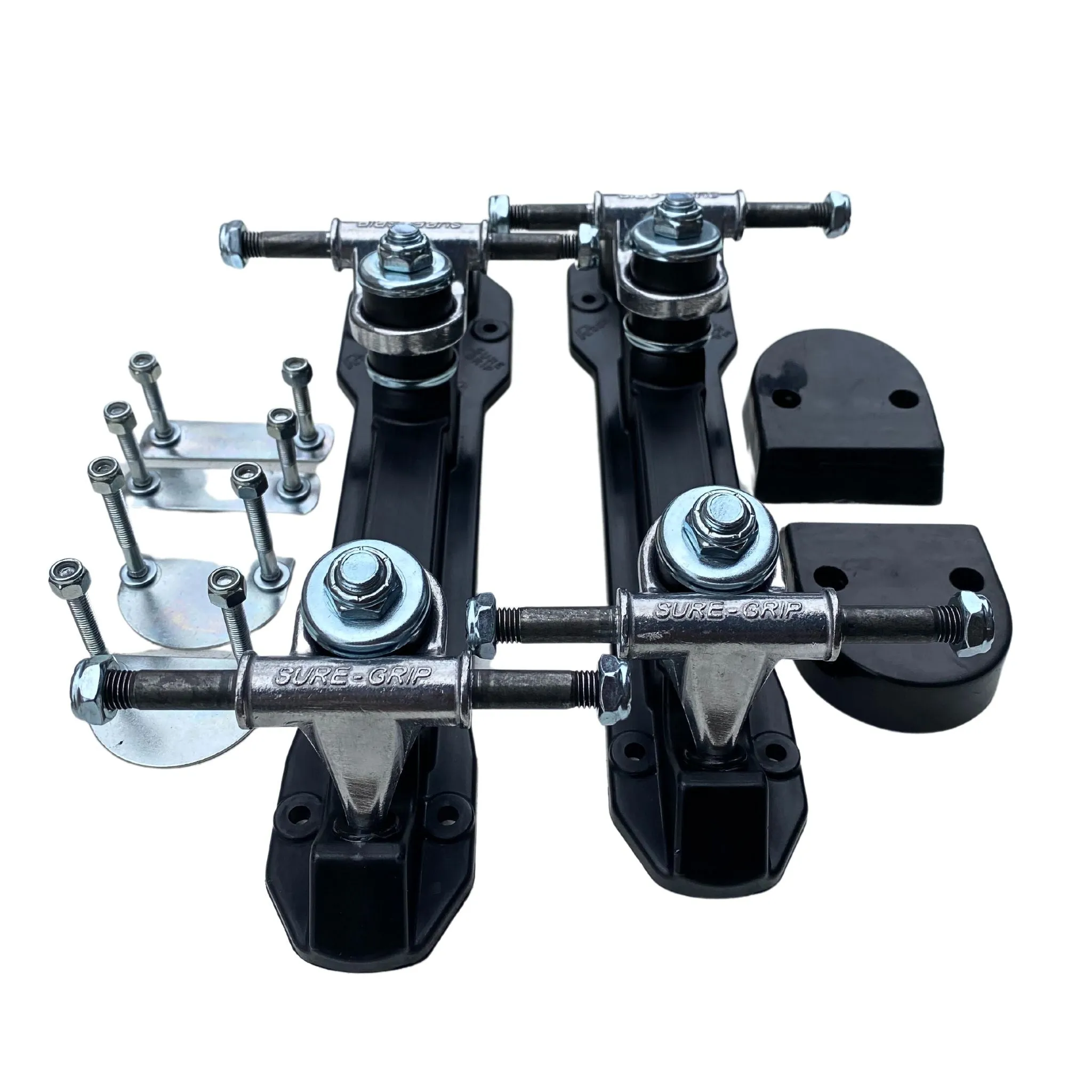Sure Grip Rock Plates- Complete Set with Fixing Kits and Heels