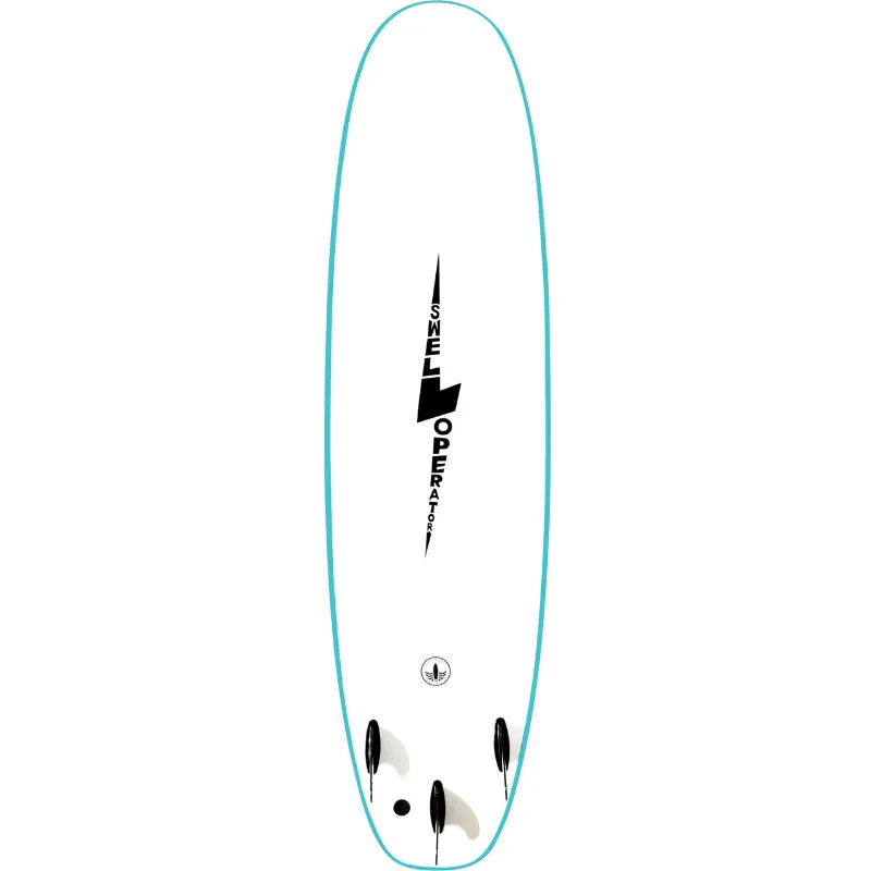Surfboard Trading Co. 8’0" Swell Operator Foam Surfboard - Slate