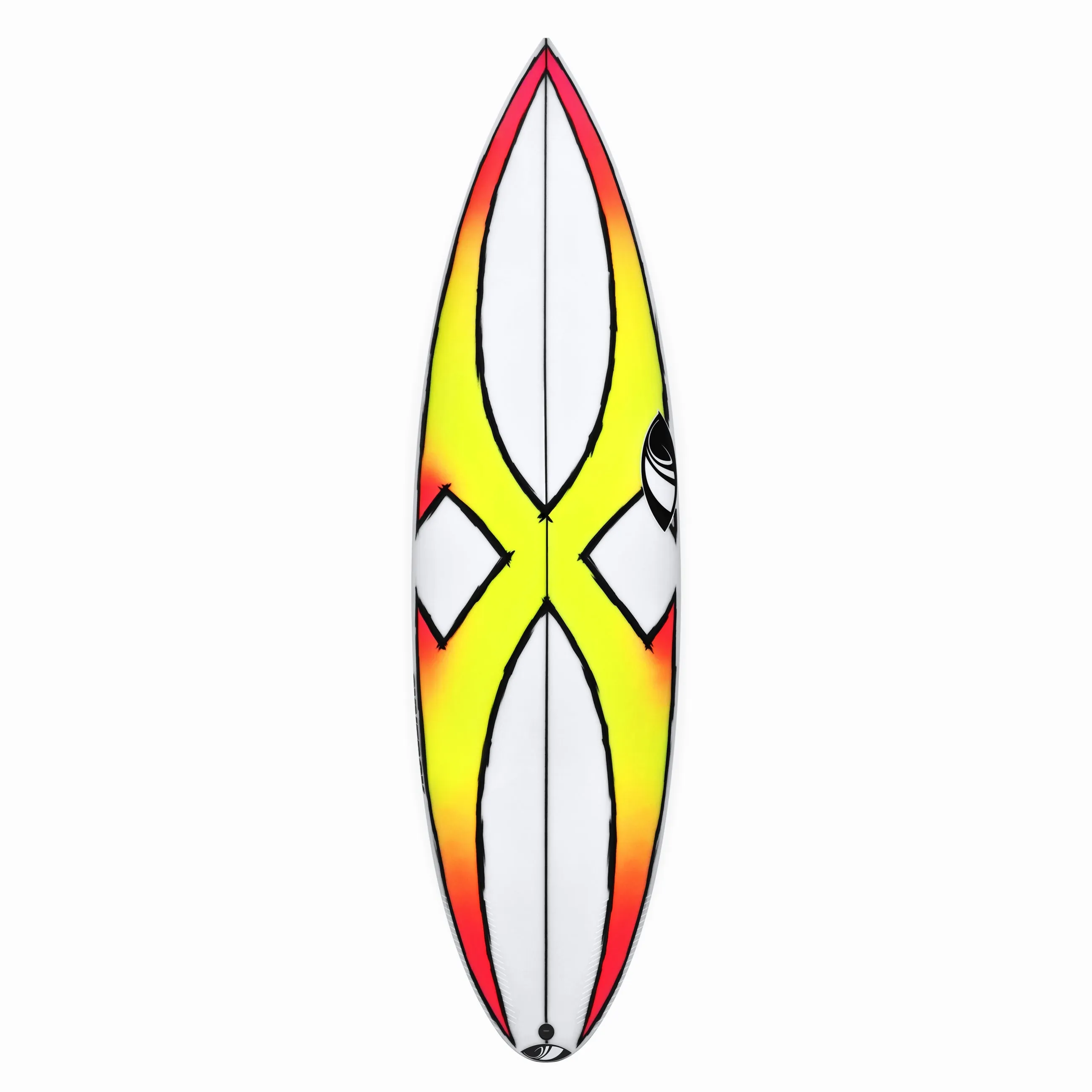 SYNERGY 5'10" x 19.0 X 2.5 - 28.70L, Round, 3x  FCS 2 Fin Boxes, PU - ID:893038