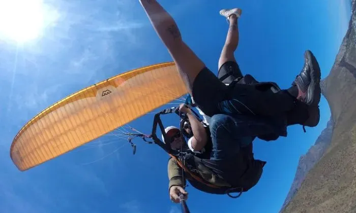 Tandem paragliding experience