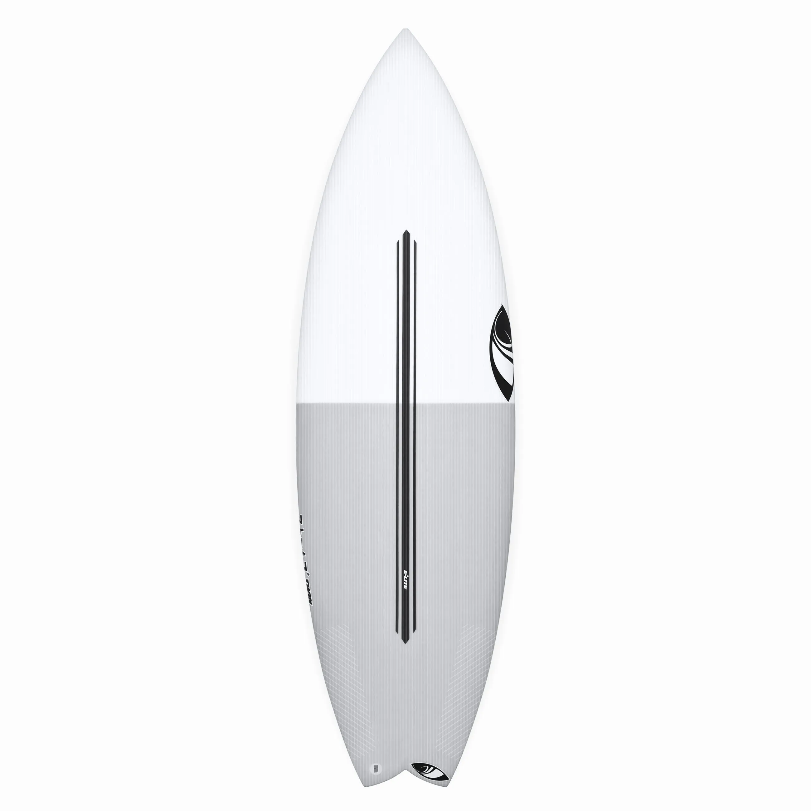 TWIN TURBO (E3 LITE) 5'9" x 19.75 X 2.5 - 30.60L, Swallow, 3x  FCS 2 Fin Boxes, Epoxy E3 - ID:931819