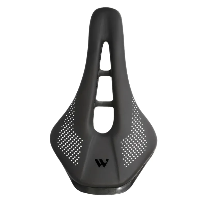 Ultralight Road Bike Saddle MTB Short Nose Bicycle Seat PU Leather Hollow Prostatic Saddle Bicycle Parts