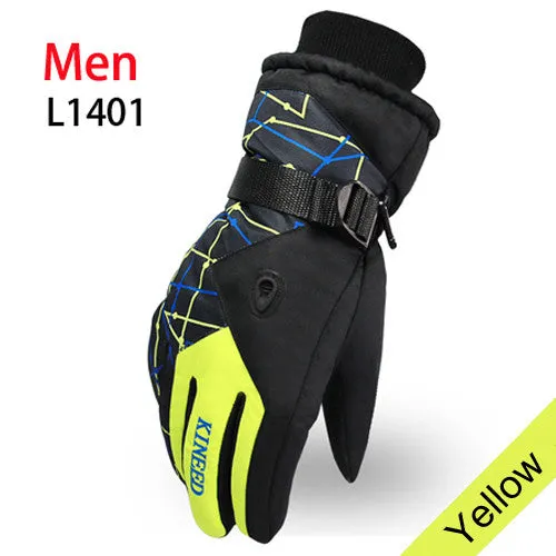 Winter Warm Snowboard Ski Gloves For Men & Women