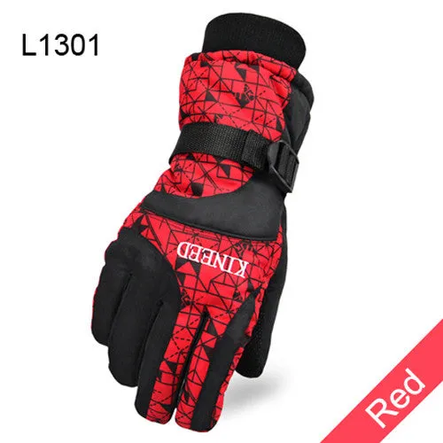 Winter Warm Snowboard Ski Gloves For Men & Women