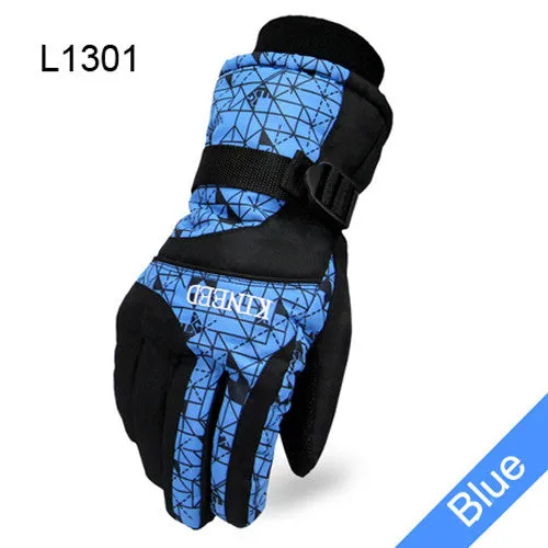 Winter Warm Snowboard Ski Gloves For Men & Women