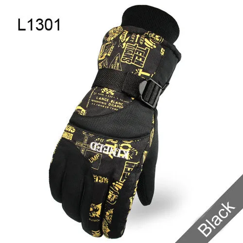 Winter Warm Snowboard Ski Gloves For Men & Women